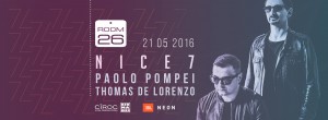 Room 26 sabato 21 maggio 2016 – NICE 7