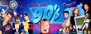 Project sabato 15 aprile 2017 – House commerciale 90’s cult Party