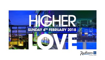 Radisson Blu Es Hotel domenica 4 febbraio – HIGHER LOVE 4 Febbraio 2018