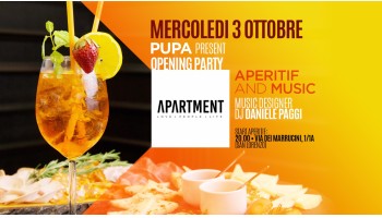 The Apartament – martedi 26 febbraio 2019 – Aperitivo & Dj Set 26 Febbraio 2019