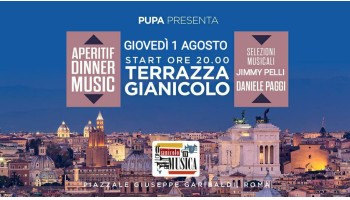 Terrazza gianicolo Roma 8 Agosto 2019