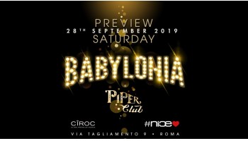 Piper Roma 28 Settembre 2019