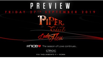 Piper Roma 27 Settembre 2019
