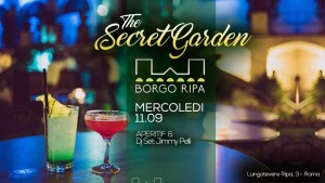 Borgo Ripa – mercoledi 18 settembre 2019 – Aperitivo & Dj set
