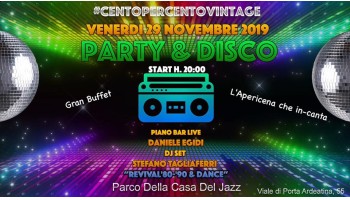 Bo.Bo. – Casa Del Jazz – venerdi 29 novembre – Aperitivo e disco 80 29 Novembre 2019