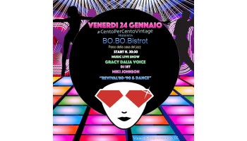 Bo.Bo. – Casa Del Jazz – venerdi 21 febbraio 2020 – Cento per Cento Vintage 21 Febbraio 2020