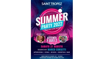 Saint Tropez Fregene 3 Settembre 2022