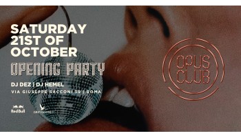Opus Club Roma 2 Dicembre 2023