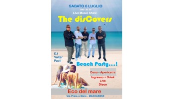 Eco Del Mare Maccarese sabato 20 luglio – Aperitivo e Dance Music 20 Luglio 2024