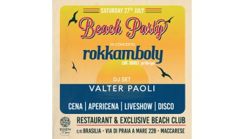 Eden Mare Maccarese sabato 27 luglio – Cena e Musica anni 80 27 Luglio 2024