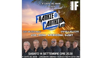 Caffè del Mare Isola Fiorita sabato 14 settembre – Apericena & Frankie Canthina Band Caffè Latino 14 Settembre 2024