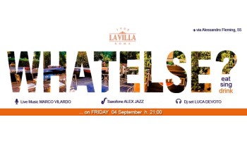 Sublime La Villa Roma 11 Settembre 2015