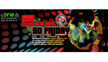 Room 26 16 Ottobre 2015