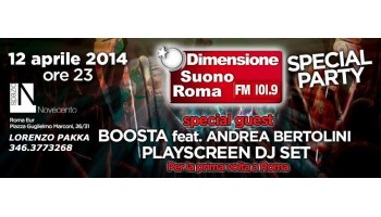 Spazio 900 Roma 12 Aprile 2014