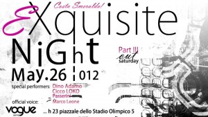 Vogue Roma Sabato 26 Maggio 2012